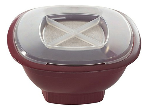 Popcorn Popper Nordic Ware Para Microondas, Color Rojo, 2,8