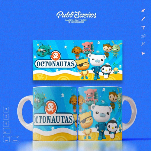 Imagen 9 de 10 de Plantillas Los Octonauts / Cod0120