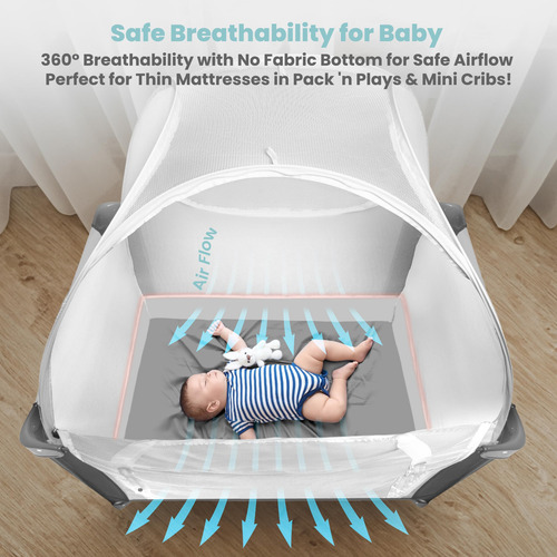 Prevención De Escalada Segura Para Bebés Pack N Play Tent Pr