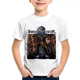 Camiseta Infantil Thronebreaker The Witcher Tales