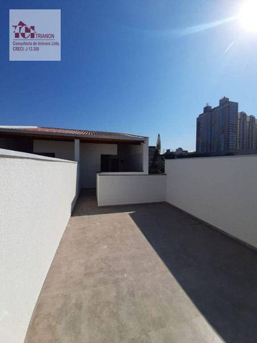 Imagem 1 de 15 de Jd. Stella - Cobertura S/ Cond. - 92m² A.u. - 2 Dormt - 1 Vaga - Co0788