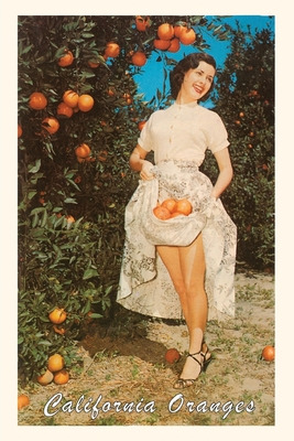 Libro The Vintage Journal Woman With Oranges In Skirt, Ca...