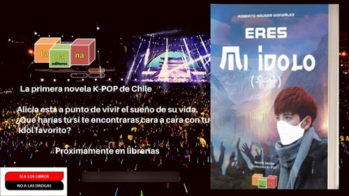Imagen 3 de 3 de Eres Mi Ídolo - La Primera Novela K-pop De Chile