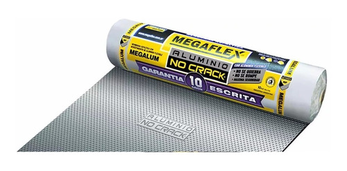 Membrana Megaflex Megalum 4mm C/aluminio No Crack