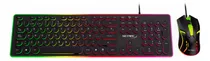 Comprar Combo Teclado + Mouse Gamer Rgb Usb Netmak Nm-Vortex Teclas Redondas Mouse y Teclado Negro