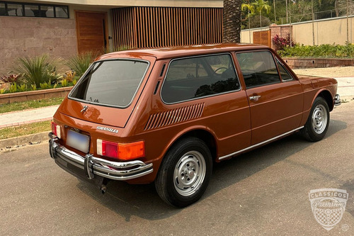 Vw Brasilia 75/75 Apta Placa Preta