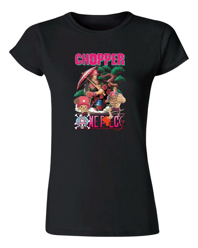 Playera Mujer Anime One Piece Chopper 000398n