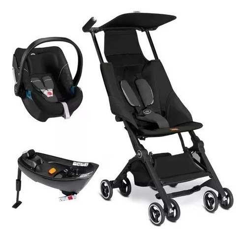 Coche Bebe Con Huevito Travel System Gb Pockit