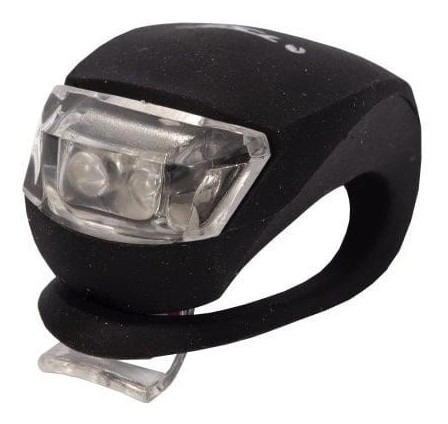 Refletor Sinalizador Tsw Silicone Dianteiro / Traseiro Preto