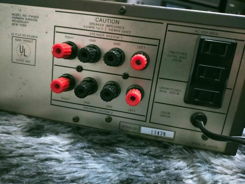 Amplificador Harman Kardon Como (yamaha Sansui Technics) (Usado)
