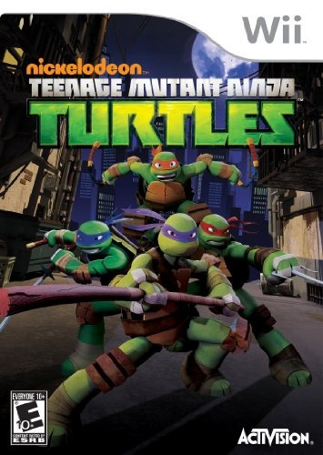 Videojuego Teenage Mutant Ninja Turtles Nintendo Wii