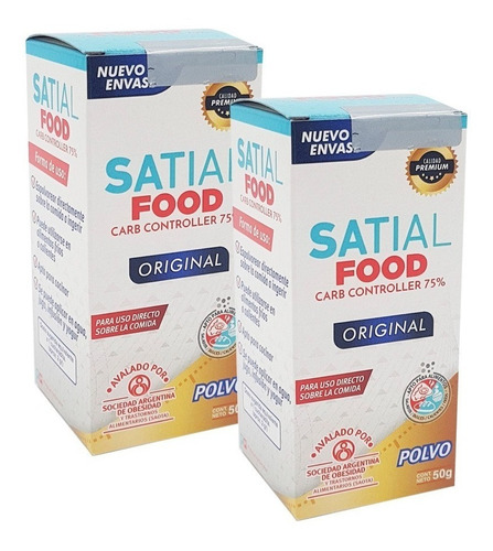 Satial Food Carb Controller Polvo Combo X 2