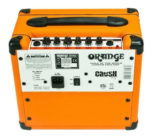 Amplificador Orange Crush Pix CR12L Transistor para guitarra de 12W color naranja 230V - 240V