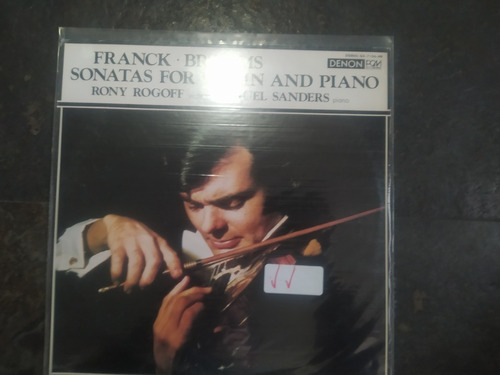 Sonatas For Violins And Piano Vinilo
