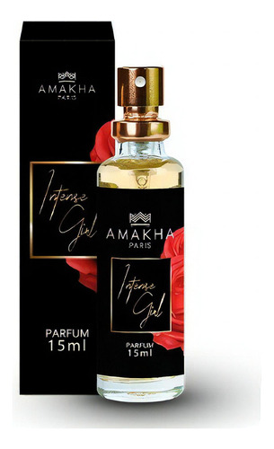 Perfume Feminino Intense Girl 15ml Amakha Paris