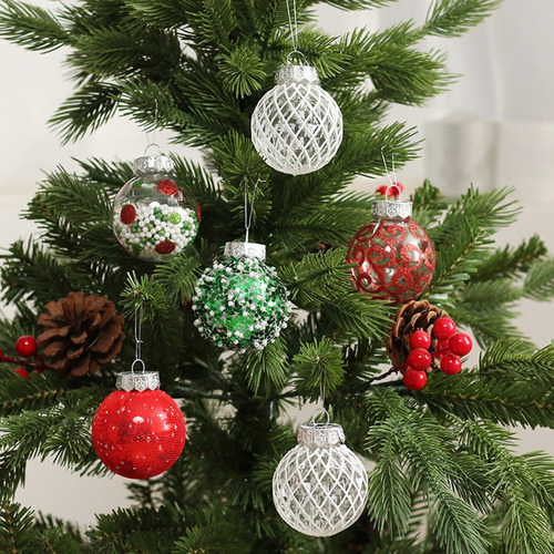 (b) Adornos De Bolas Navideñas, Decoración Para Fiestas En C