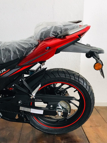 Suzuki Haojue Dr 160 Fi 21/21 Preta/vermelha. Pré Encomenda!