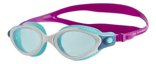 Antiparras Natacion Speedo Futura Biofuse Lentes Mujer Cke Color Turquesa/Violeta