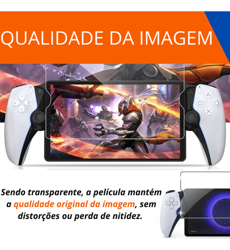 Película De Vidro Temperado Compatível Console Ps Portal
