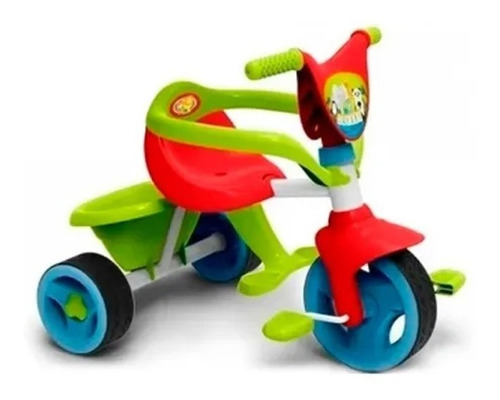 Triciclo Infantil Con Barra Safari Kuma Kids