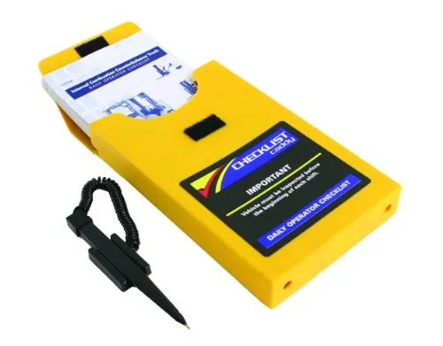 Lista De Verificación Caddy Para Pasillo Estrecho Eléctrico