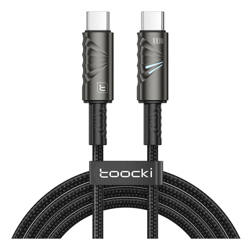 Cable De Carga Rápida Toocki Pd100wc Para iPhone 15 Pro Max