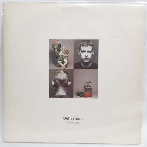 Lp Pet Shop Boys - Behaviour Com Encarte