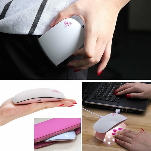 Nail Makartt 6w Led Secador Ultravioleta Que Cura La Luz 60s