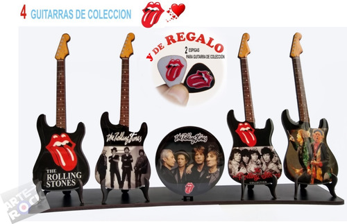 Kosciuszko Tierra Mala suerte Instrumentos Guitarras Rolling Stones Mini De Colección | Meses sin  intereses