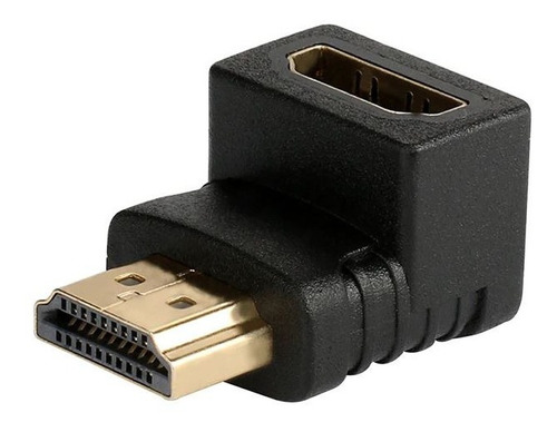 Tee Codo Hdmi Macho A Hembra Union Hdmi 90° Adaptador Ele