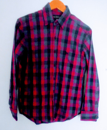 Camisa Le Utthe  Otoño Invierno Hombre Rojo