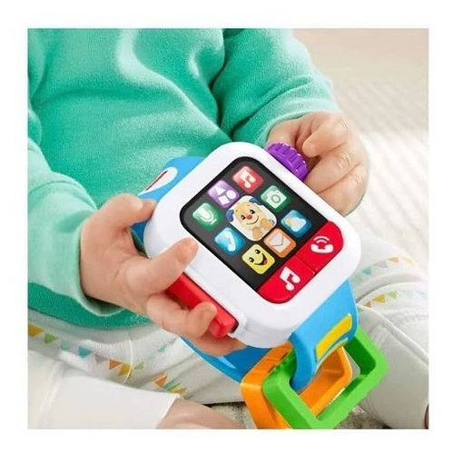 Brinquedo Smartwatch Fisher Price Aprender E Brincar Mattel