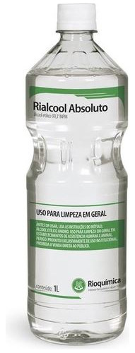 Alcool 99,3% Absoluto 1000 Ml Rialcool - Rio Quimica