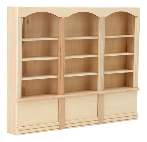 Librería Dollhouse, Tamaño 1:12 En Miniatura, Tamaño Mini