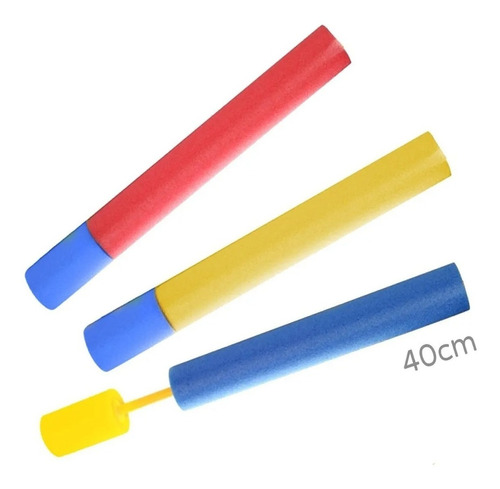 Imagen 4 de 6 de Lanza Agua Water Pum Poppi 40cm Pileta Chicos Juegos