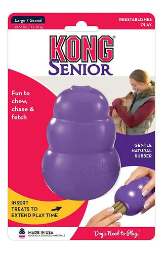 Juguete Para Perro Kong Senior Talla L