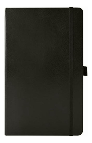 Danpex A50 Libreta De Notas Traveler, Negra,