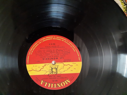 La Monteria Zarzuela Lp De Vinilo Antiguo Usado (Usado)