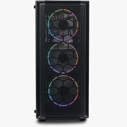 Gabinete Gamer Saikano Tx4 Black Coolers Rgb Vidrio Templado