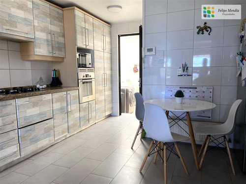 Condominio,4 Dorm, Escritorio,servicio, Besament Con Luz Nat