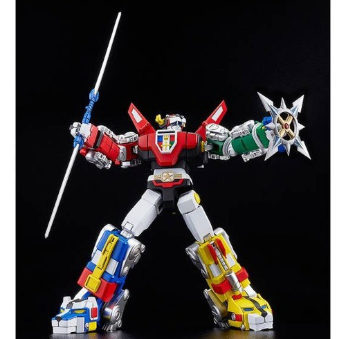 Figura Moderoid Voltron Go - Lion Model Kit Para Armar