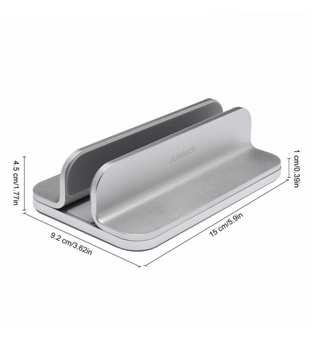 Organizador De Soporte Vertical De Aluminio Para Comput...