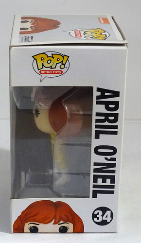 Funko Pop Tortugas Ninjas - April O'neil 34. (Usado)