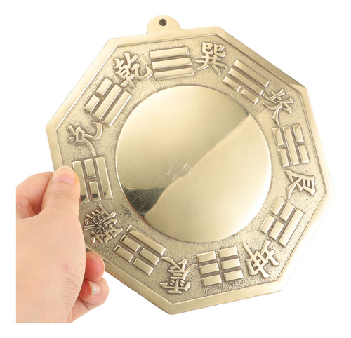 Adornos De Espejo Convexo Bagua Mirror De Cobre Puro