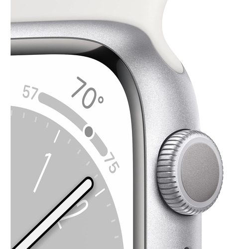 Apple Watch Series 8 (gps 41mm) - Correa Loop Blanco Deportiva Blanco Blanco (Reacondicionado)