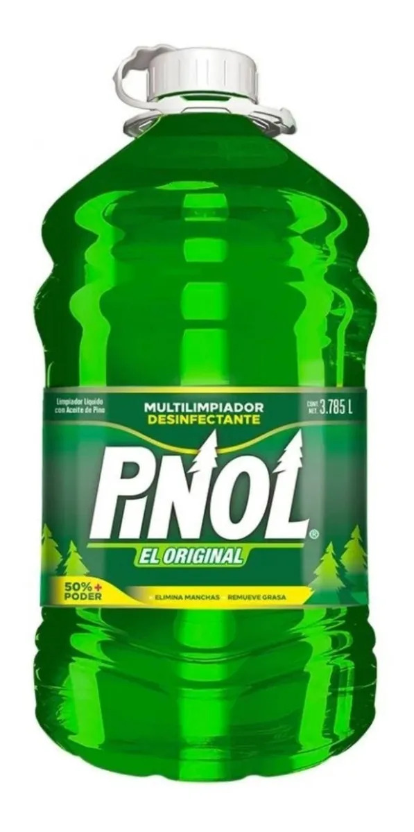 Limpiador de piso Pinol en botella 3.785 L