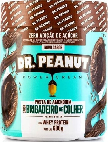 Dr Peanuti Pasta De Amendoim 600g Sabores - Gourmet Incrivel