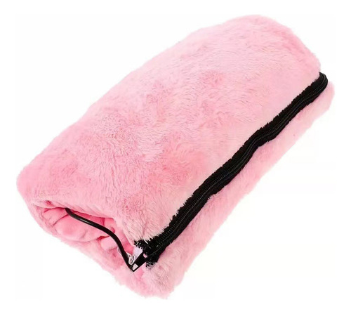 Almohada Calefactora Eléctrica De Franela Alimentada Por Usb