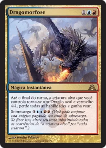 Carta de Jogo: Dragão Voraz (Magic: The Gathering(Conflux)  Col:MTG-CON-PT-075