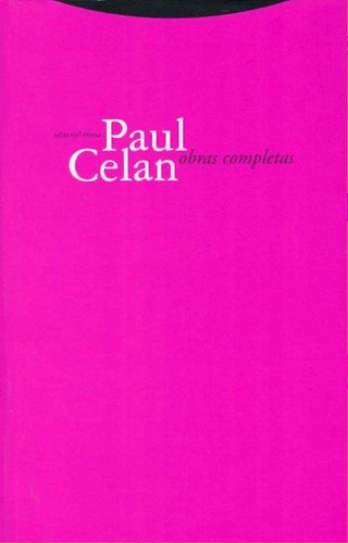 Obras Completas Paul Celan